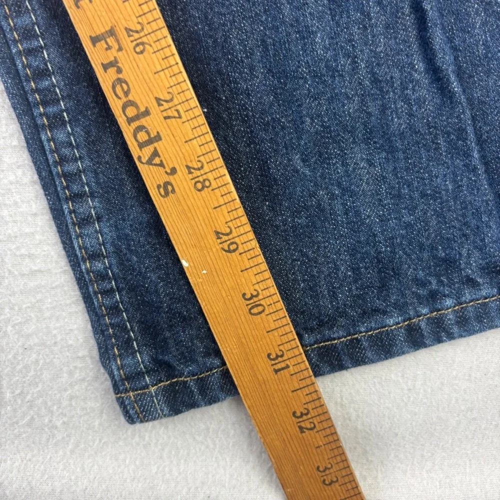 Lee Premium Select Relaxed Straight Leg Mens 36x32 Blue Denim Jeans Casual